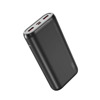 Універсальна мобільна батарея Повербанк XO PR127 20W PD 20000mAh Чорний