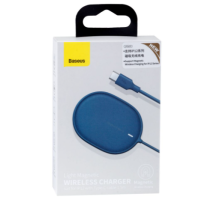 Бездротовий зарядний пристрій Baseus Light Magnetic 1.5m (WXQJ) Синій Бездротовий зарядний пристрій Baseus Light Magnetic 1.5m (WXQJ) Синій