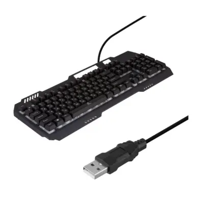 Клавіатура + миша USB JEQANG JK-968 Grey, Сіра