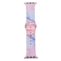 Ремінець Apple Watch 38мм Принт Силікон Мармур (161) Ремінець Apple Watch 38мм Принт Силікон Мармур (161)