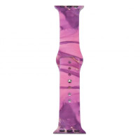 Ремінець Apple Watch 38мм Принт Силікон Мармур (162) Ремінець Apple Watch 38мм Принт Силікон Мармур (162)