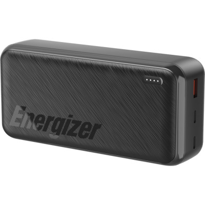 Універсальна мобільна батарея Повербанк Energizer 30000mAh PD+QC22.5W (UE30050PQ) Чорний