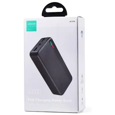 Универсальная мобильная батарея Повербанк Joyroom 30000mAh JR-T018 Чёрный
