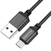 Кабель дата Borofone BX87 MicroUSB 1м Чорний