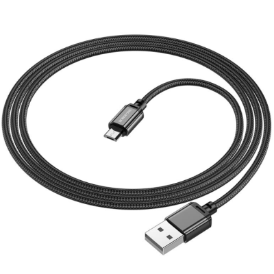 Кабель дата Borofone BX87 MicroUSB 1м Чорний