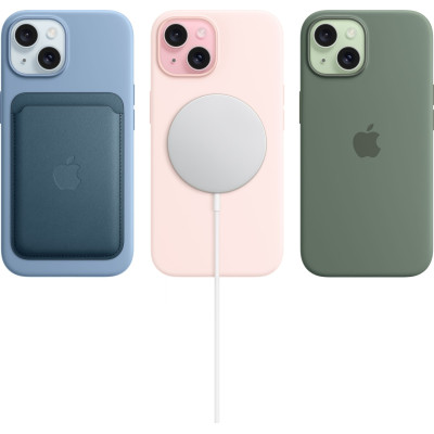 Смартфон Apple iPhone 15 128GB Pink, Рожевий (Б/В) (Ідеальний стан)