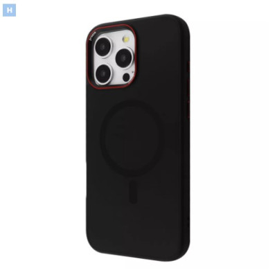 Чехол Накладка Proove Sapphire MagSafe iPhone 16 Pro Max Black Titanium