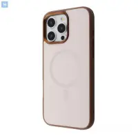 Чехол Накладка Proove Sapphire MagSafe iPhone 16 Pro Max Desert Titanium