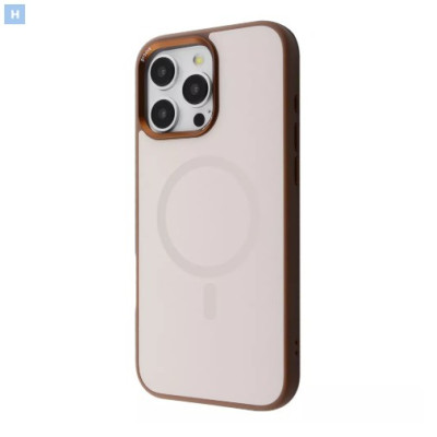 Чехол Накладка Proove Sapphire MagSafe iPhone 16 Pro Max Desert Titanium