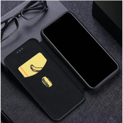 Чехол-книжка Anomaly Carbon Realme Realme 8 Чёрная