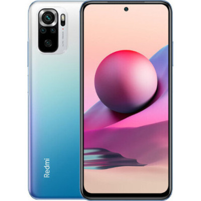Смартфон Xiaomi Redmi Note 10S 6/128GB Ocean Blue, голубой