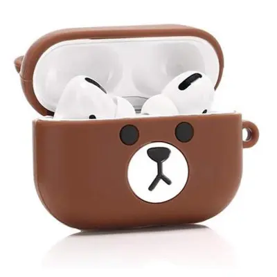 Чохол для навушників AirPods 3 3D Ведмедик