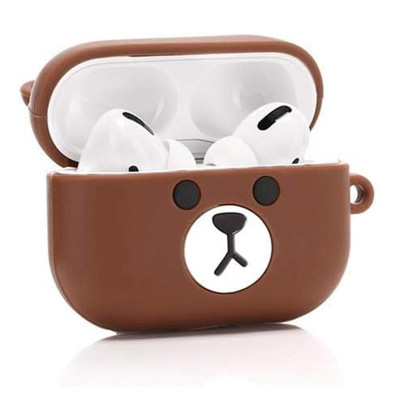 Чохол для AirPods Pro 3D Медвежа