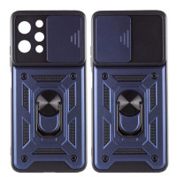 Чохол накладка Serge Ring Camshield Xiaomi Redmi Note 11 Pro Синя