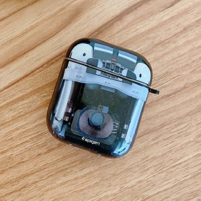 Чохол для AirPods 1/2 SGP Exquisite Чорний