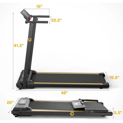 Бігова доріжка UREVO Foldi Mini black Бігова доріжка UREVO Foldi Mini black