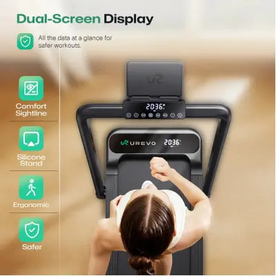 Бігова доріжка UREVO Strol 2S Pro black URTM036