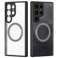 Чехол накладка Dux Ducis Aimo MagSafe Samsung S938 (S25 Utra) Черная