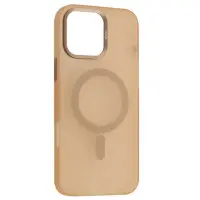 Чехол накладка Rock Matte MagSafe iPhone 16 Pro Золотая (Golden)
