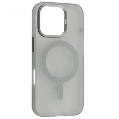 Чехол накладка Rock Matte MagSafe iPhone 16 Pro Max Серая (Tatinium Grey)