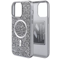 Чохол накладка Swarovski MagSafe iPhone 16 Plus Сіра