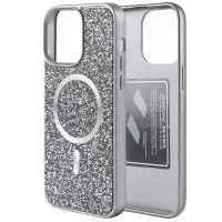 Чехол накладка Swarovski  MagSafe iPhone 16 Plus Серая
