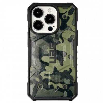 Чехол накладка UAG Adventure MagSafe iPhone 14 Pro Max Камуфляж зеленый