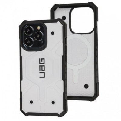 Чехол накладка UAG Adventure MagSafe iPhone 15 Pro Max Белая