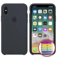 Накладка HC iPhone X Сіра/ Pebble