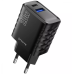 Сетевое зарядное устройство Proove Speed Surge Gan 20W PD+USB Black, Чёрный