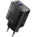 Сетевое зарядное устройство Proove Speed Surge Gan 20W PD+USB Black, Чёрный