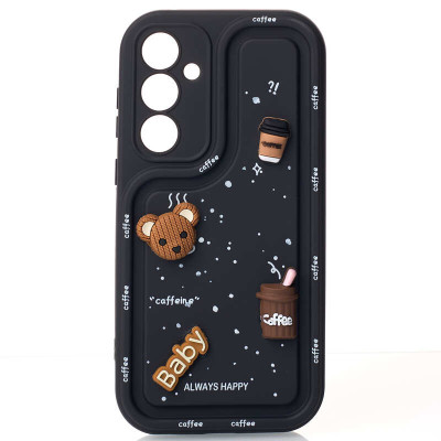 Чехол накладка Pretty Things Samsung A155 (A15) Черная