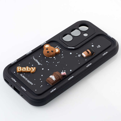 Чехол накладка Pretty Things Samsung A155 (A15) Черная