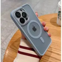 Чохол накладка Protective Camera Matte Clear iPhone 15 Plus Чорна