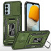 Чехол накладка Camshield Army Ring Samsung A155 (A15 5G) Оливковая