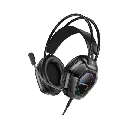 Накладные игровые наушники-гарнитура с микрофоном PC Borofone BO110 Black, Черные