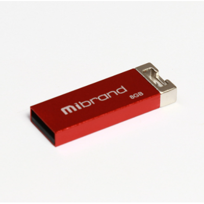 Флеш пам\'ять USB 8Gb Mibrand Cougar USB 2.0 Червона