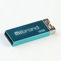 Флеш память USB 16Gb Mibrand Chameleon USB 2.0 Light blue, Голубая