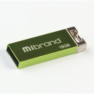 Флеш пам\'ять USB 16Gb Mibrand Chameleon USB 2.0 Зелена