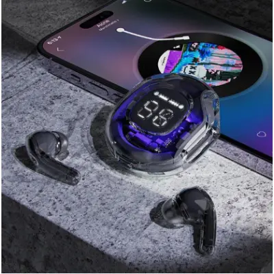 Беспроводные наушники Acefast T8 color Black, черный