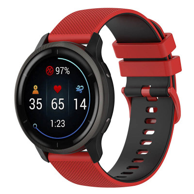 Ремешок Amazfit Bip Ribby (Универсальный 20мм) Красний