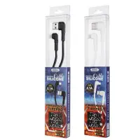 Кабель дата Remax Tenky USB Type A - Lightning Черный (RC-014i)