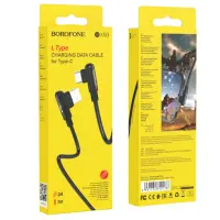 Кабель дата Borofone BX58 USB Type A - Type-C 1м Чёрный