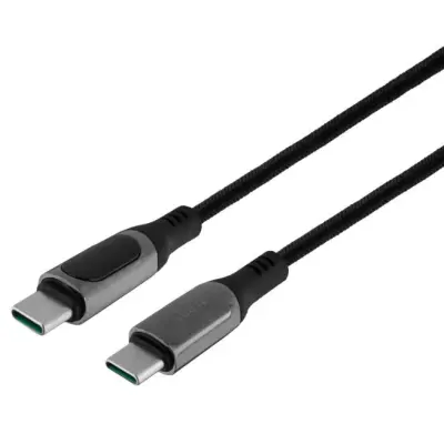 Кабель дата Hoco S51 Type-C to Type-C 1.2м Чёрный