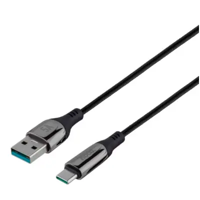 Кабель дата Hoco S51 Type-C 1.2м Чёрный
