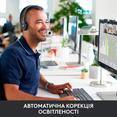 Веб-камера Logitech C270 HD Black, Чёрный