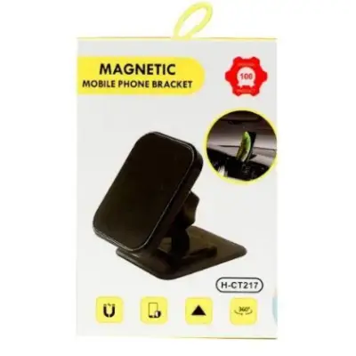 Автодержатель Magnetic CT217 Black, Чёрный