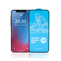 Захисне скло King Kong 5D на телефон iPhone XR/11 Чорне