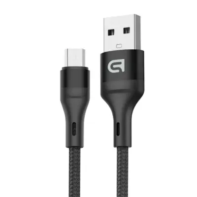 Кабель дата ArmorStandart AR77 MicroUSB 3A 1м Черный (ARM64040)