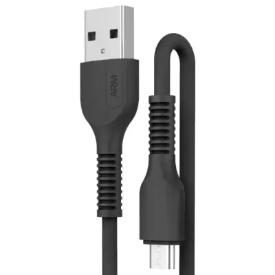 Кабель ArmorStandart AR88 MicroUSB 2,4A 1м Черный (ARM60003) Кабель ArmorStandart AR88 MicroUSB 2,4A 1м Черный (ARM60003)